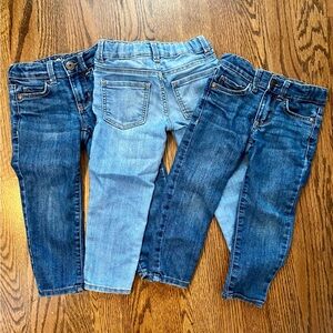 3 Pairs of OshKosh Wash Super Skinny-Leg Jeans